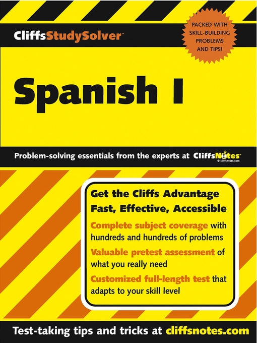 Cover image for CliffsStudySolver Spanish I